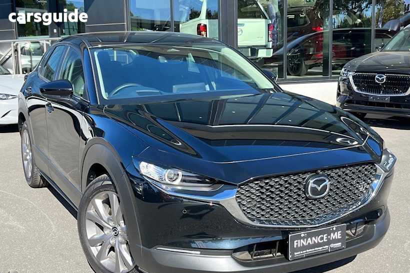 Black 2025 Mazda CX-30 SUV G20 EVOLVE F