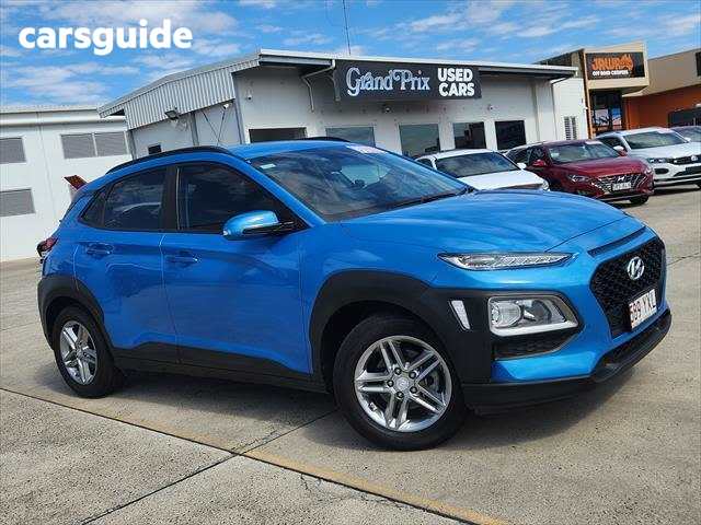 Blue 2018 Hyundai Kona SUV ACTIVE F