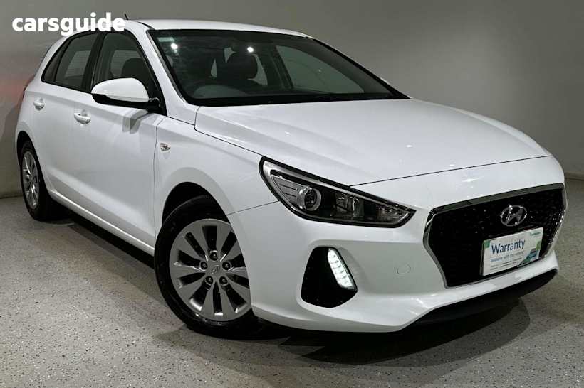 White 2018 Hyundai I30 Hatch GO F