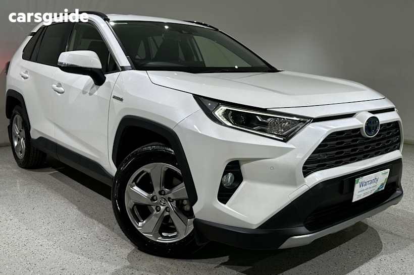 White 2021 Toyota RAV4 SUV GXL 4X4