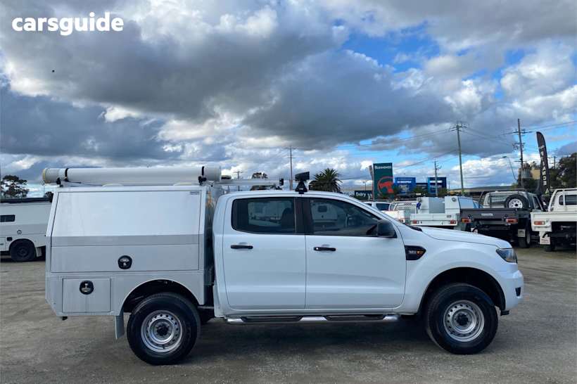White 2017 Ford Ranger Ute Tray XL 4X4