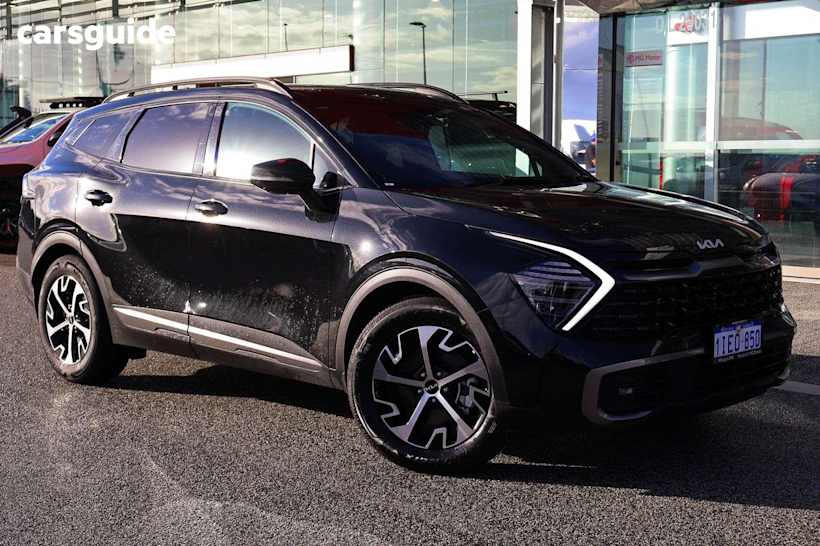 Black 2024 Kia Sportage SUV HEV GT-LINE F