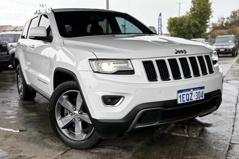 White 2014 Jeep Grand Cherokee SUV LIMITED 4X4