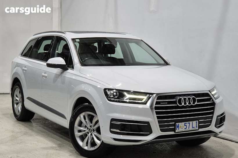 White 2016 Audi Q7 SUV TDI 4WD
