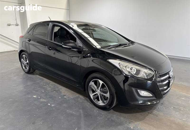 Black 2015 Hyundai I30 Hatchback Active X
