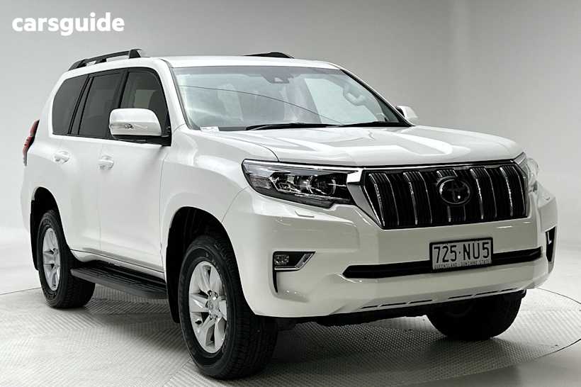 White 2023 Toyota Landcruiser Prado SUV GXL 4X4