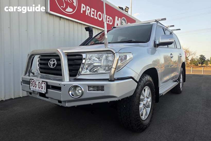 Silver 2012 Toyota Landcruiser Wagon Gxl (4X4)