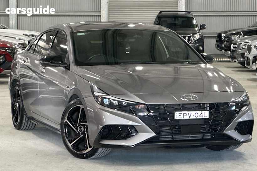 Grey 2021 Hyundai I30 Sedan N LINE PREMIUM F
