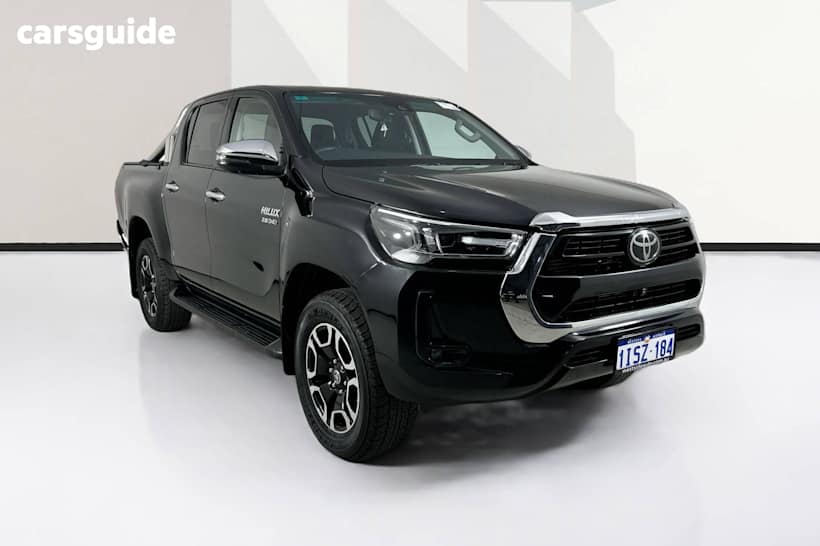 Black 2023 Toyota Hilux Double Cab Pick Up Sr5 (4X4)