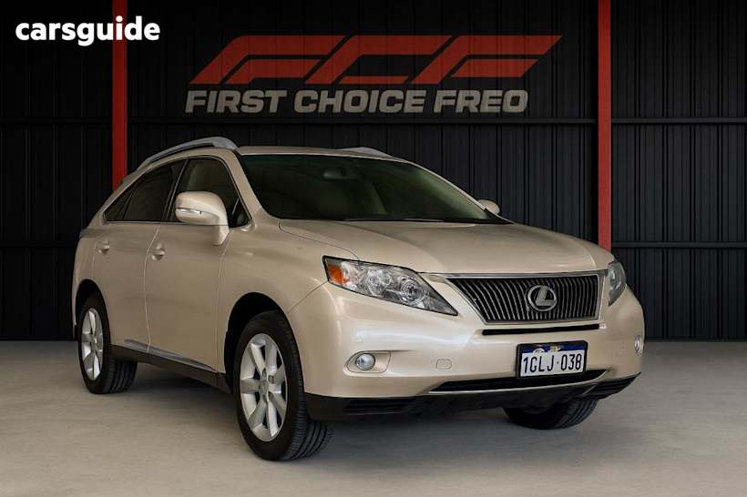 Gold 2011 Lexus RX SUV SPORTS GGL15R