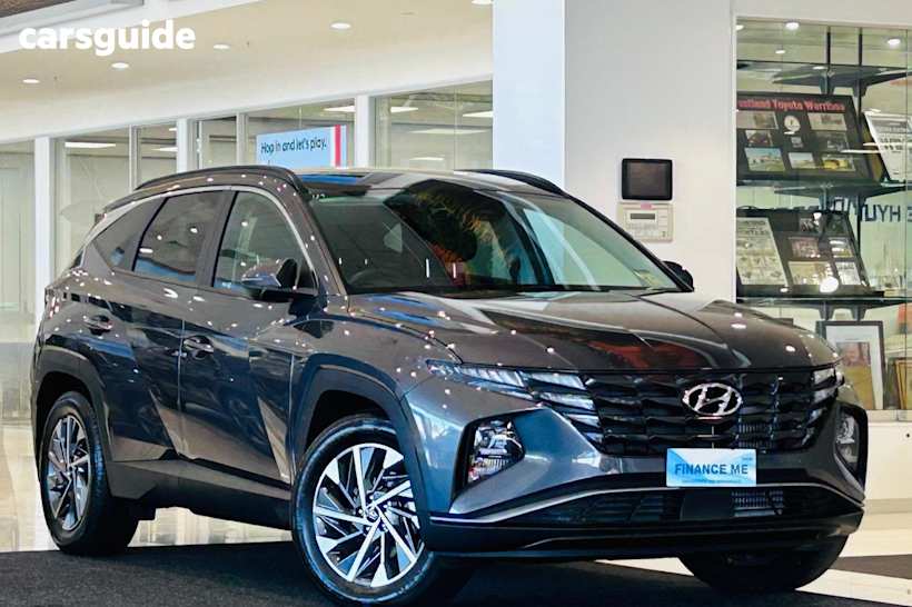 Grey 2024 Hyundai Tucson SUV ELITE 4X4