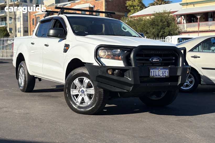 White 2019 Ford Ranger Ute Tray XL