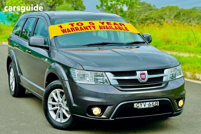 Grey 2015 Fiat Freemont Wagon