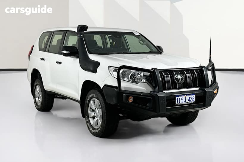 White 2022 Toyota Landcruiser Prado Wagon Gx 7 Seat