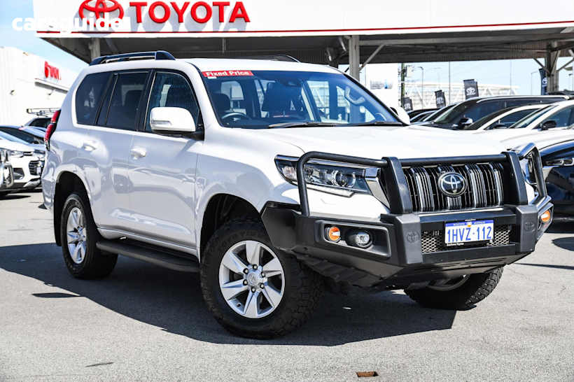 White 2023 Toyota Landcruiser Prado SUV GXL 4X4