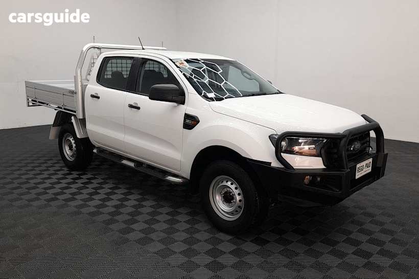 White 2019 Ford Ranger Double Cab Chassis Xl 3.2 (4X4)
