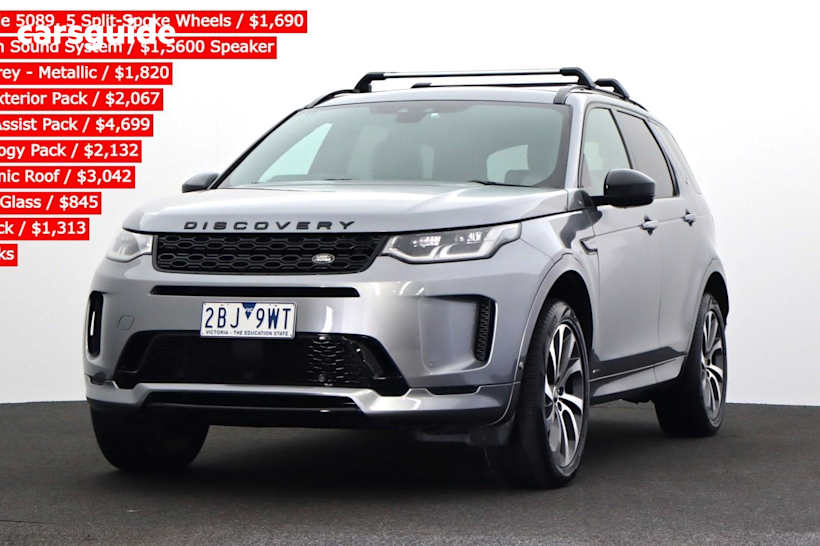 Grey 2020 Land Rover Discovery Sport SUV P250 R-DYNAMIC SE 4X4