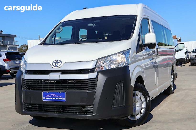 White 2020 Toyota HiAce OtherCar COMMUTER R