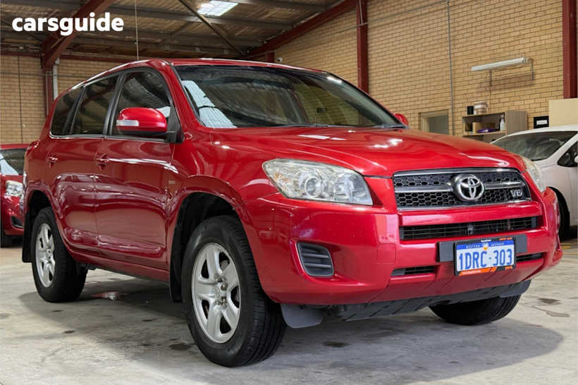 Red 2011 Toyota RAV4 Wagon Cv6
