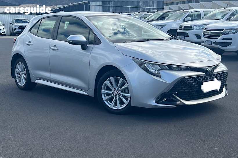 Silver 2022 Toyota Corolla Hatchback Ascent Sport
