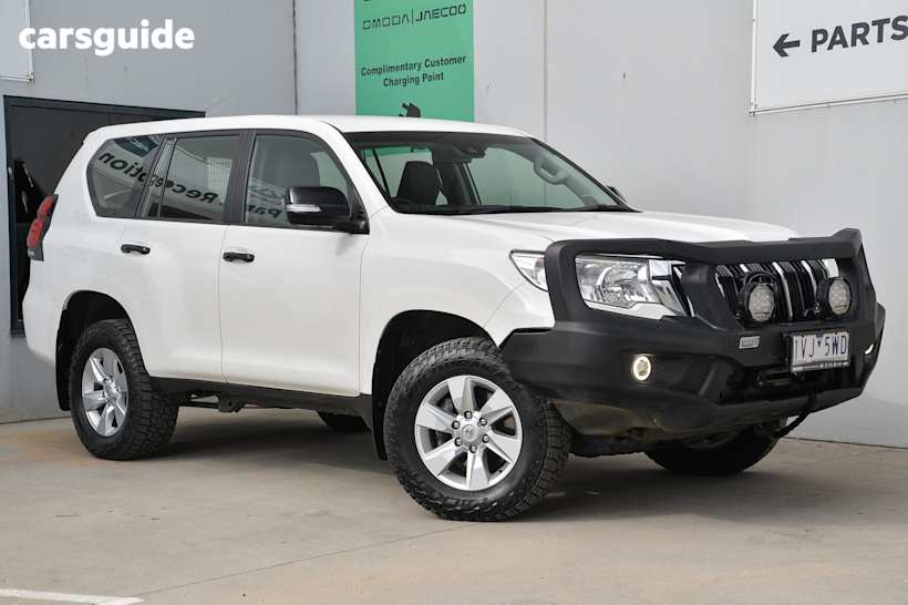 White 2021 Toyota Landcruiser Prado SUV GX 4X4