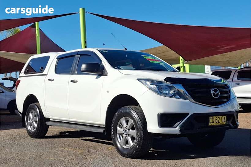 White 2018 Mazda BT-50 Dual Cab Utility Xt (4X2)