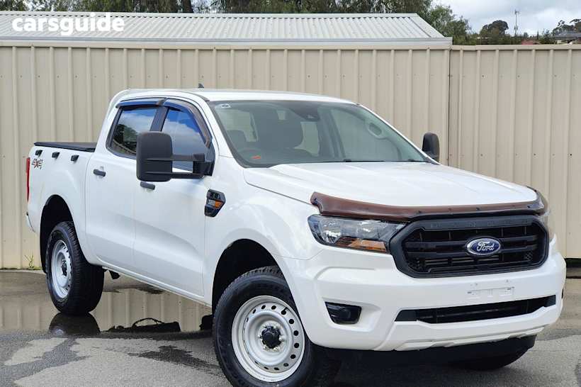 White 2021 Ford Ranger Ute Tray XL 4X4