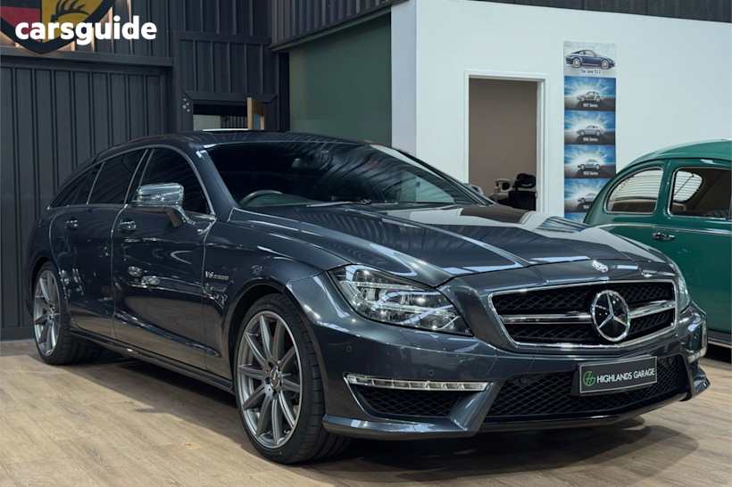 Grey 2013 Mercedes-Benz CLS-Class SUV CLS63 AMG S R