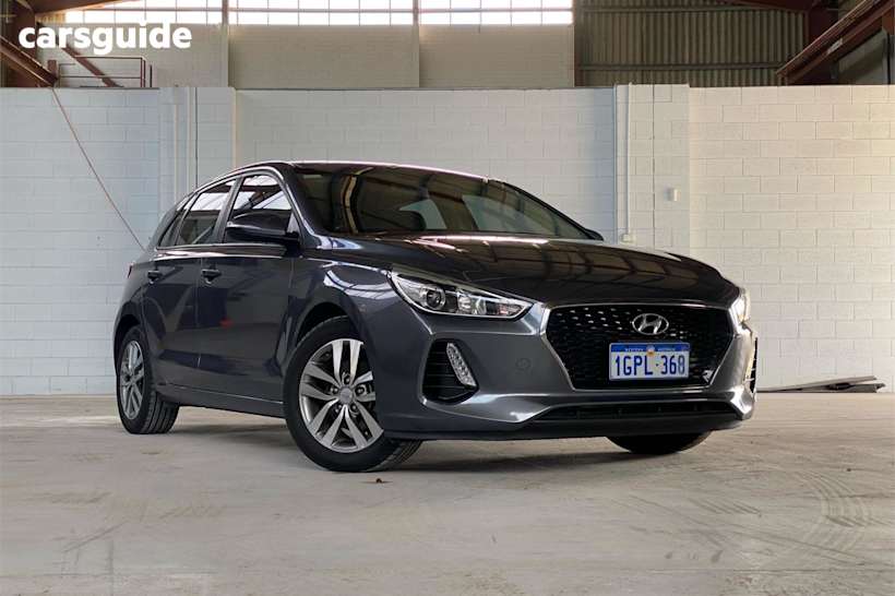 Grey 2018 Hyundai I30 Hatchback Active