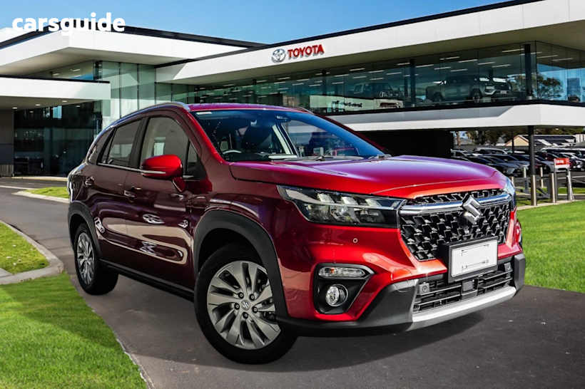 Red 2023 Suzuki S-Cross SUV F