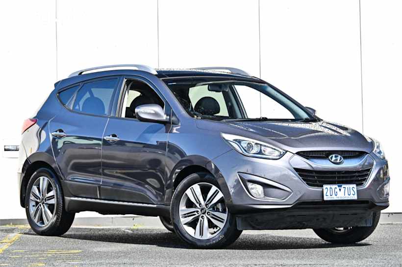 Grey 2014 Hyundai IX35 SUV HIGHLANDER 4X4