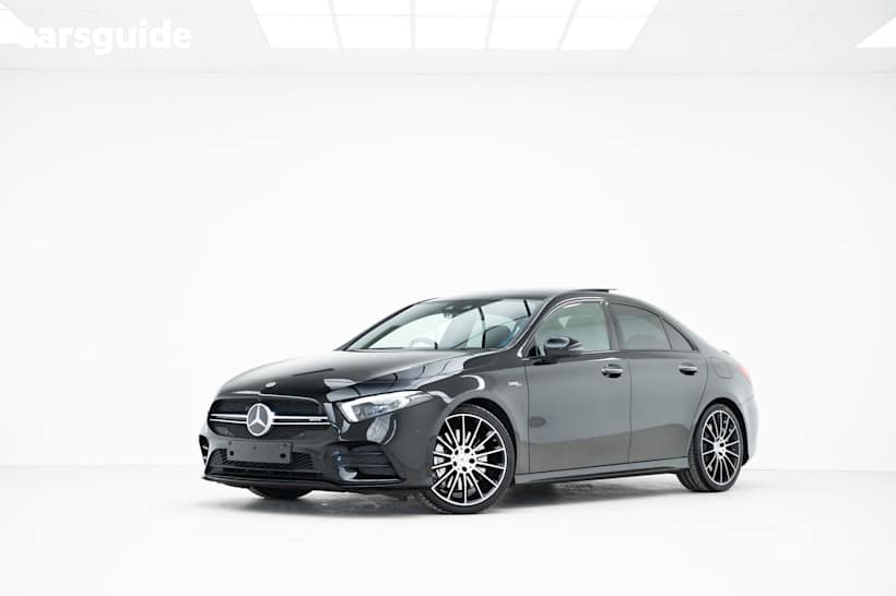 Black 2023 Mercedes-Benz A-CLASS Sedan A35 AMG 4WD
