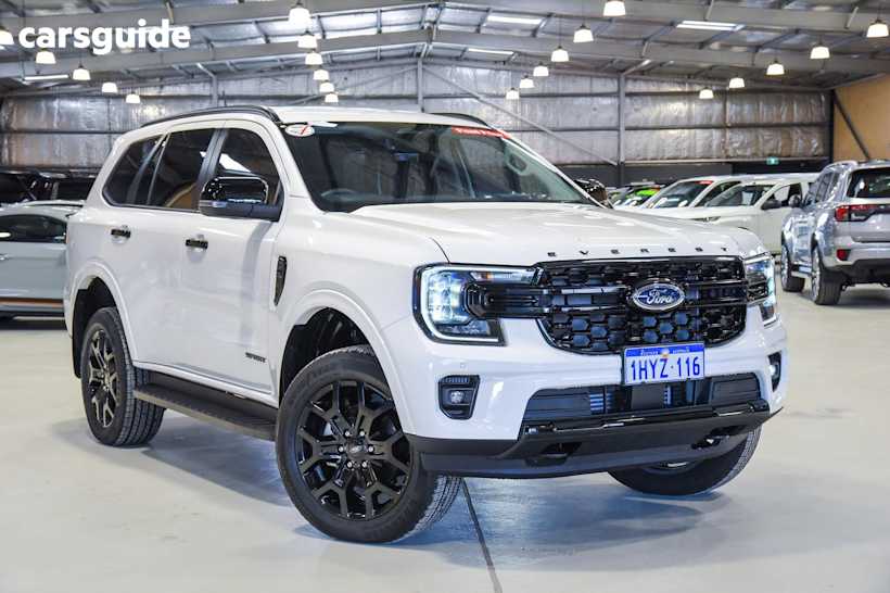 White 2023 Ford Everest SUV SPORT 4X4