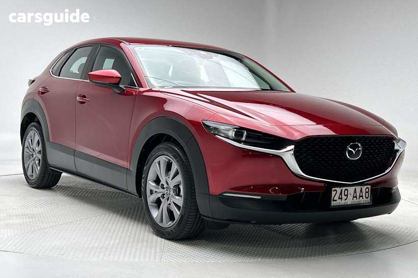 Red 2020 Mazda CX-30 SUV G20 EVOLVE F