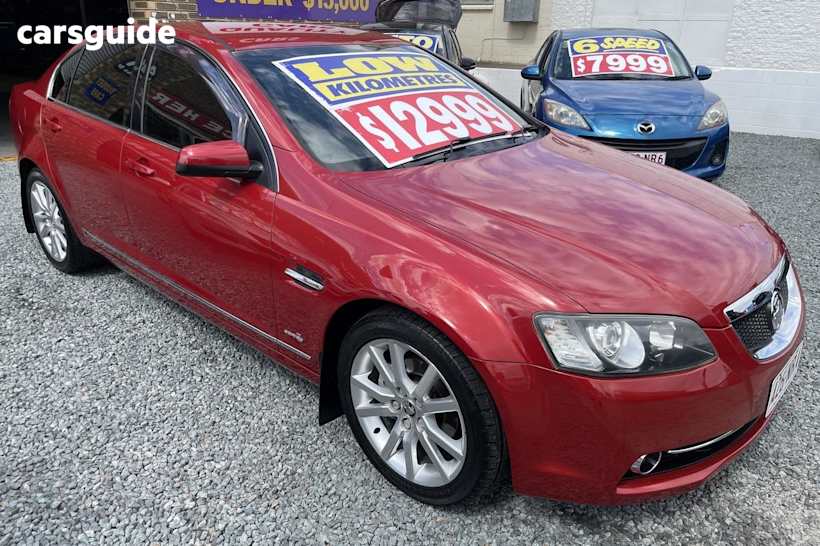 Red 2011 Holden Calais Sedan R