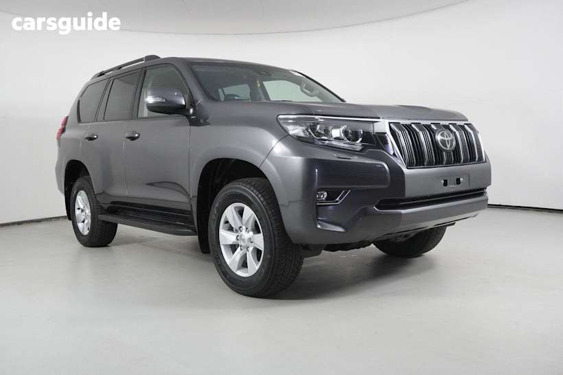 Grey 2022 Toyota Landcruiser Prado Wagon Gxl