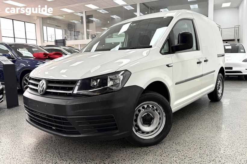 White 2017 Volkswagen Caddy Commercial TDI250 F