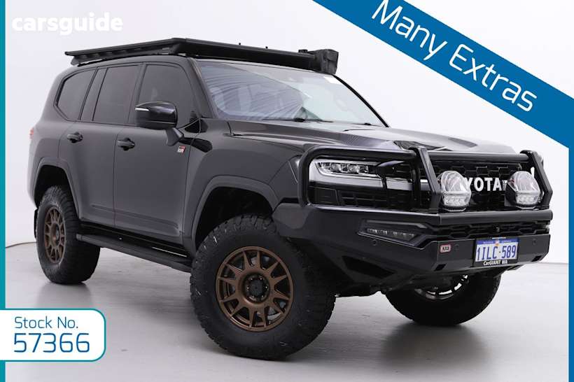Black 2022 Toyota Landcruiser Wagon Lc300 Gr-S (4X4)
