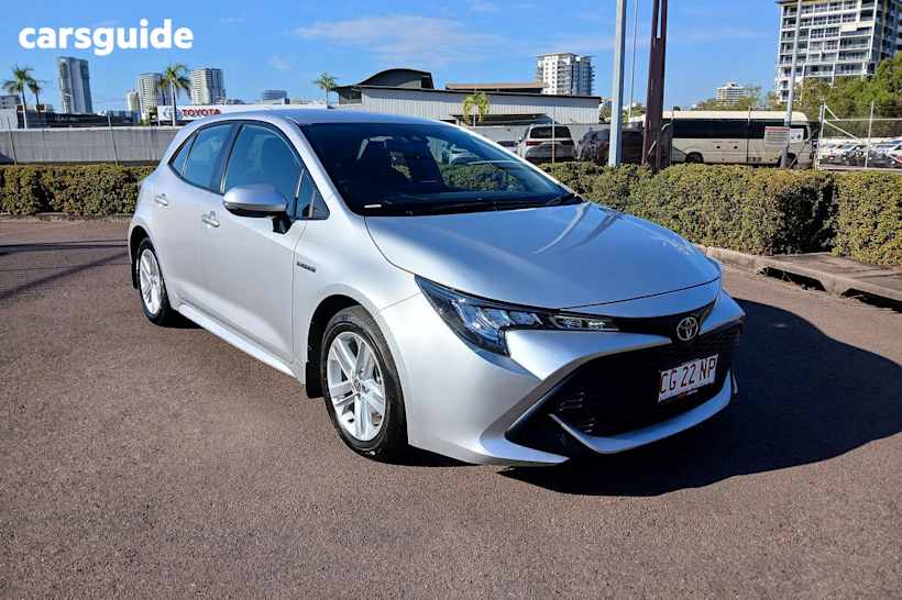 Silver 2022 Toyota Corolla Hatch ASCENT SPORT HYBRID F