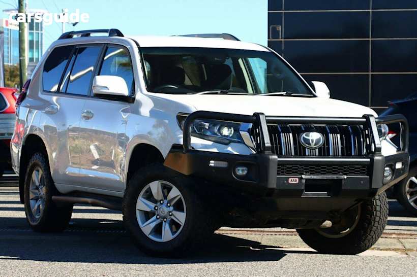 White 2021 Toyota Landcruiser Prado Wagon Gxl