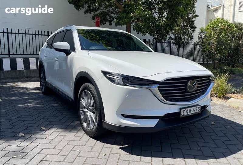 White 2020 Mazda CX-8 Wagon Gt (Awd)