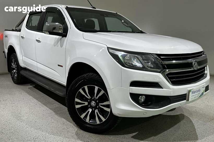 White 2017 Holden Colorado Ute Tray LTZ 4X4
