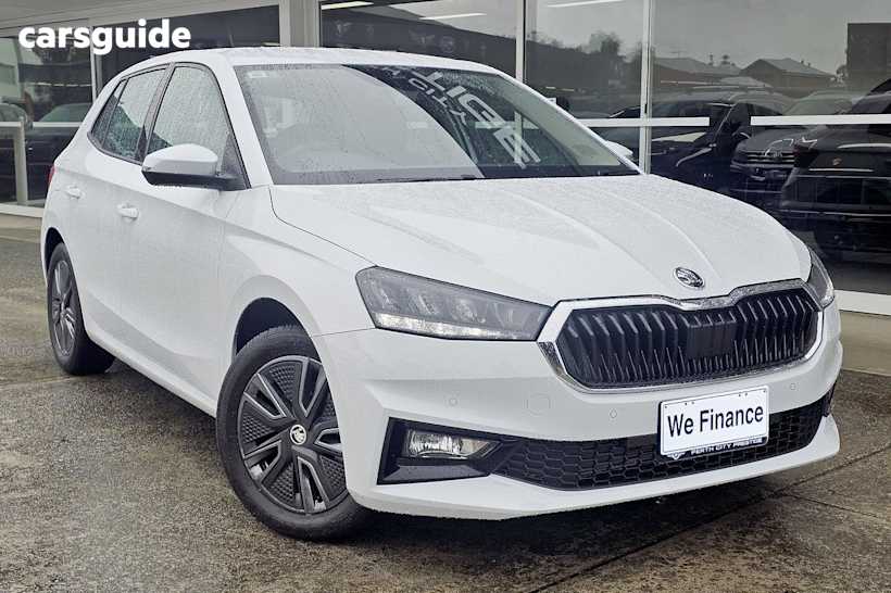 White 2024 Skoda Fabia Hatch 85TSI SELECT F
