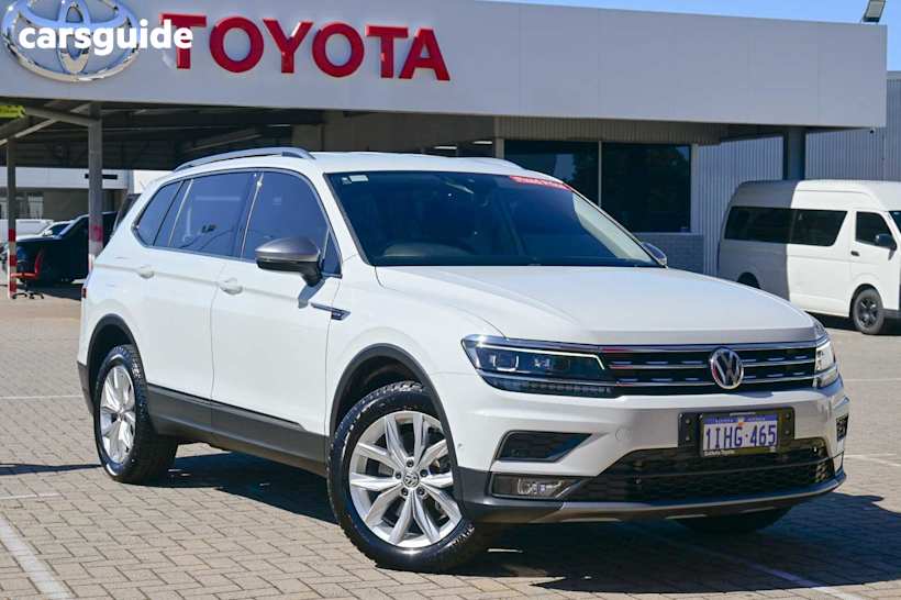 White 2018 Volkswagen Tiguan Wagon Allspace 132 Tsi Comfortline