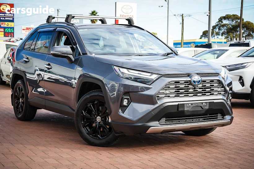 Grey 2023 Toyota RAV4 Wagon Cruiser (2Wd) Hybrid