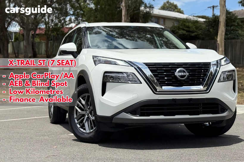White 2024 Nissan X-Trail SUV ST 4X4