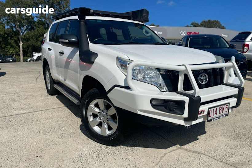 White 2016 Toyota Landcruiser Prado Wagon Gx (4X4)