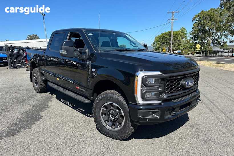 Black 2023 Ford F350 Ute Tray LARIAT