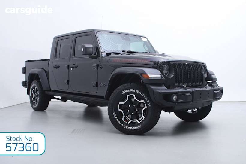 Black 2021 Jeep Gladiator Dual Cab Utility Rubicon (4X4)
