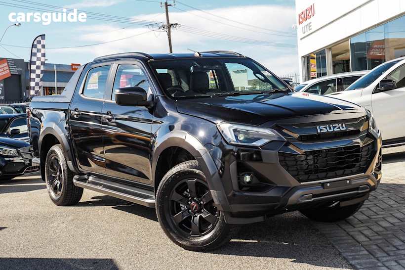 Black 2025 Isuzu D-MAX Ute Tray X-TERRAIN 4X4